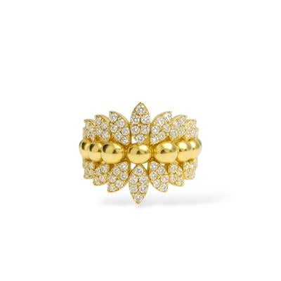 RETRO DIAMOND GOLD YÜZÜK