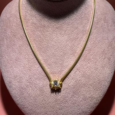 ROYAL TEKTAŞ GOLD KOLYE
