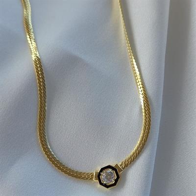 SERENAY BALIKSIRTI GOLD KOLYE