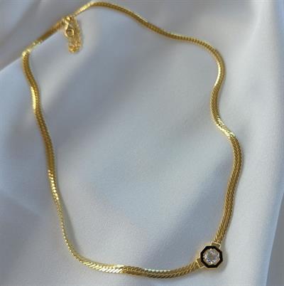 SERENAY BALIKSIRTI GOLD KOLYE