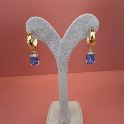 TOPAZ BAGET GOLD KÜPE