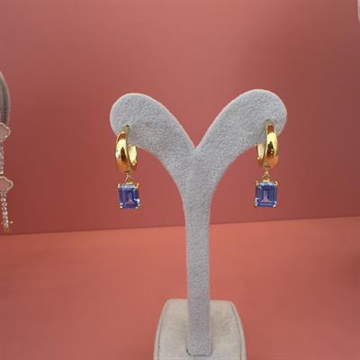 TOPAZ BAGET GOLD KÜPE