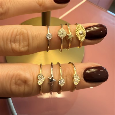 VELORA SILVER NOVA RING