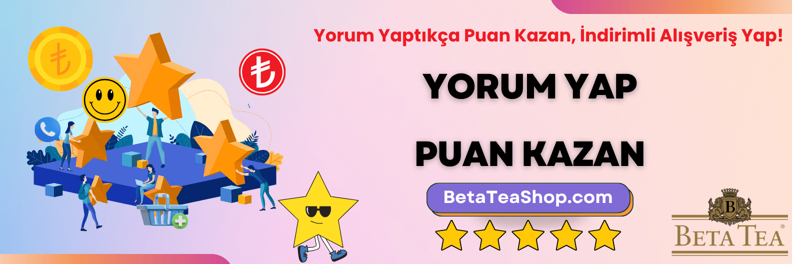 Yorum Yap Puan Kazan Banner