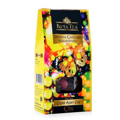 Beta Çiçek Açan Çay (Çin Çayı) Dünya Çayları Koleksiyonu 50 gr