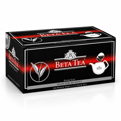 Beta Selected Quality Demlik Poşet 100 Adet (Seylan Çayı - Ceylon Tea)