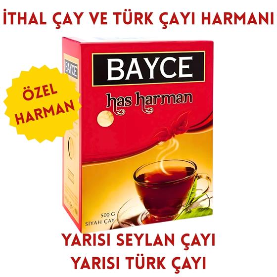 ☕ Bayce Has Harman 500 Gr (Türk ve Seylan Çayı Karışımı) - Uygun