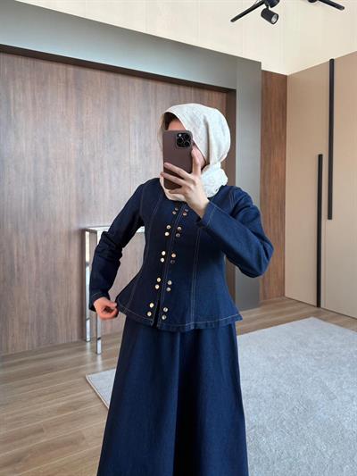 Selena Denim Takım 