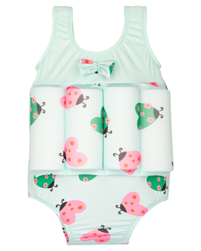 Swim Foam Butterflies Yüzmeye Yardımcı Batmaz Kız Çocuk Mayosu