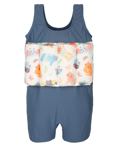 Swimfoam Summer Cats Yüzmeye Yardımcı Batmaz Kız Çocuk Mayosu