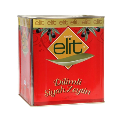 Elit Dilimli Siyah Zeytin 8 KG