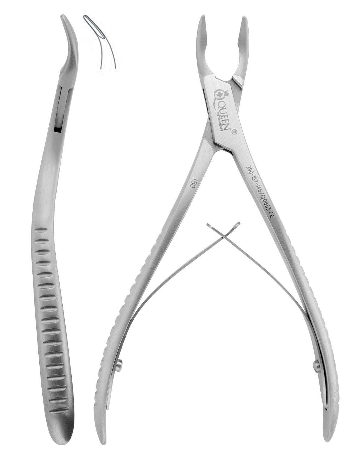 Açılı 30° Kemik Pensi Friedmann-Micro 14,5cm