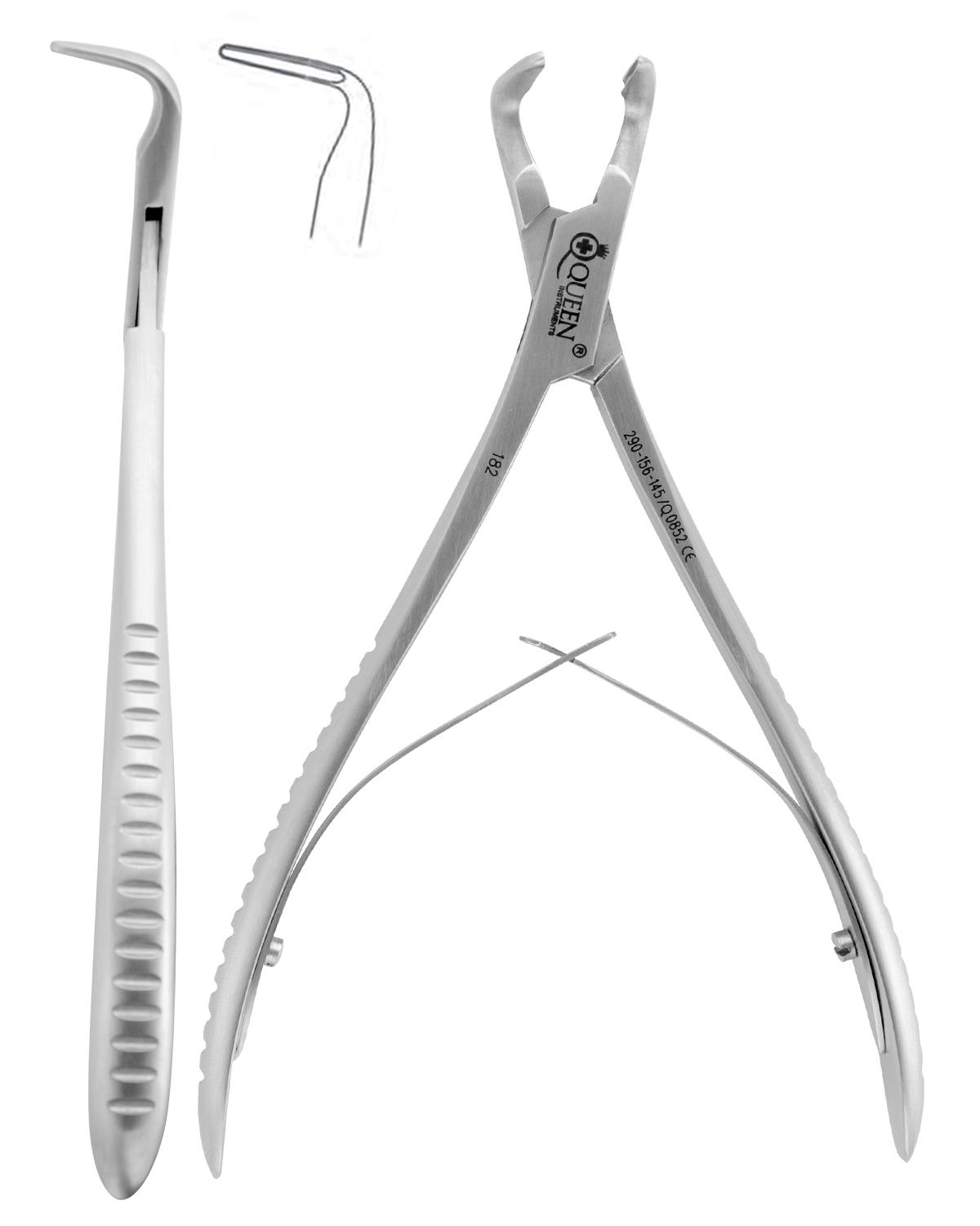 Açılı 90° Kemik Pensi Friedmann-Micro 14,5cm