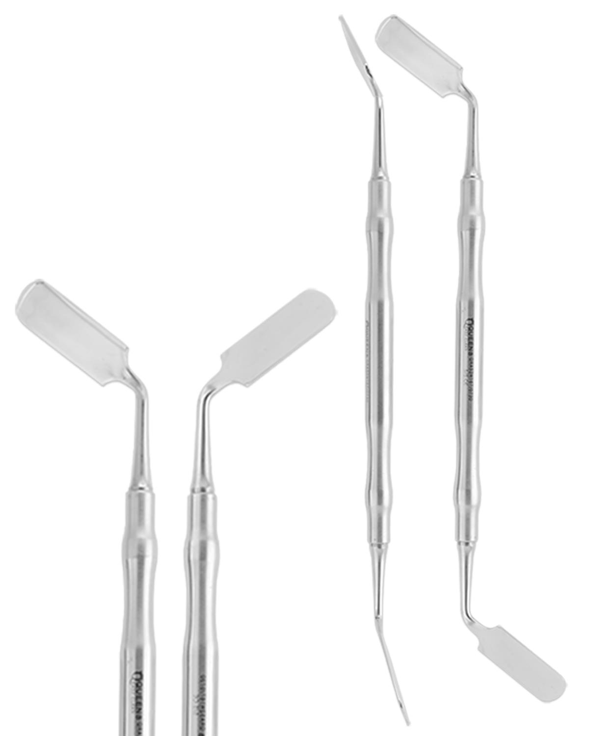 Açılı Dikdörtgen/Dikdörtgen Periost Elevatörü 8mm/8mm 19,5cm