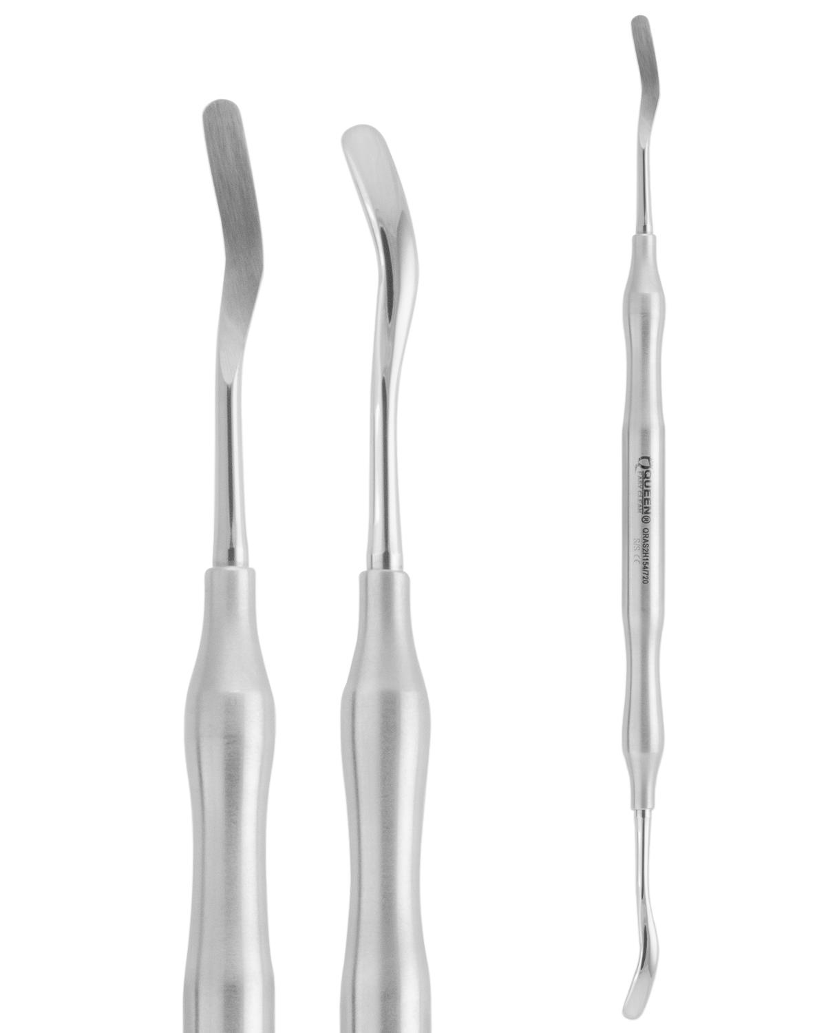 Açılı Oval/Oval Periost Elevatörü HOPKINS 4mm/3,5mm 19cm