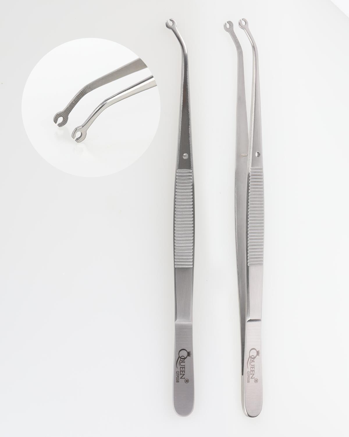 Açılı Sütür Atma Penset 16cm