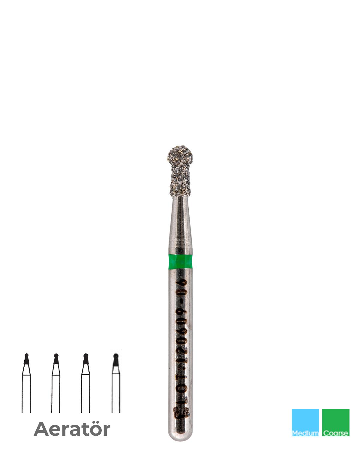 806314002Bos Aeratör Elmas Yakalı Top baş, Yakalı Rond Frez