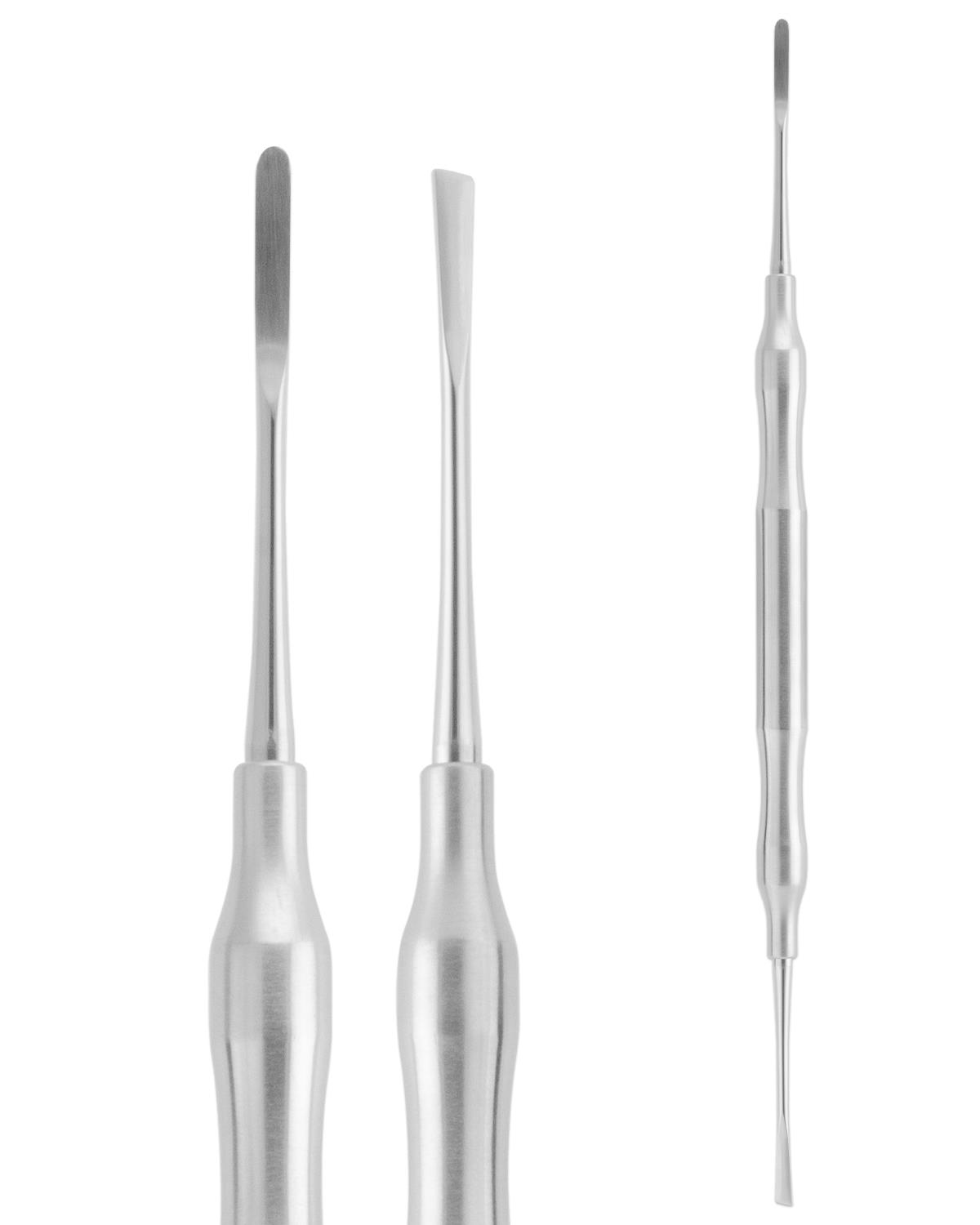 Doğrusal Oval/Keski Periost Elevatörü HOWARD 2,5mm/2,5mm 19cm