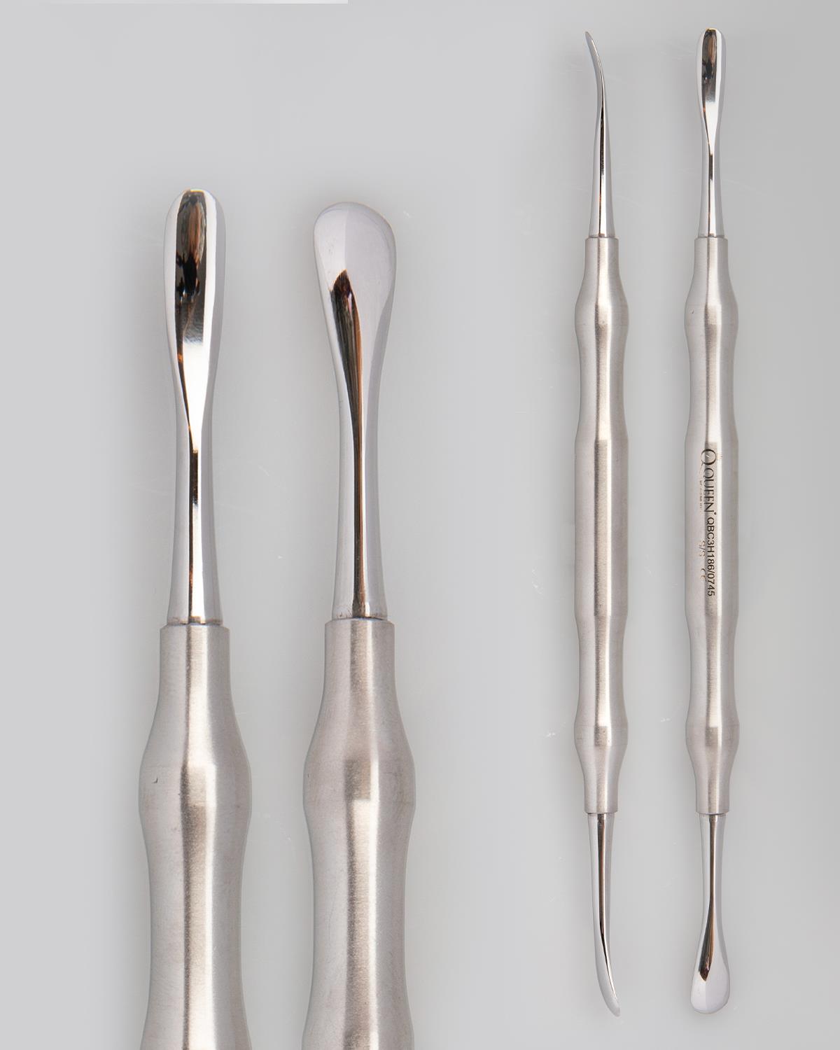 Doğrusal Oval/Oval Periost Elevatörü GOLDMAN-FOX 3mm/3mm 18cm