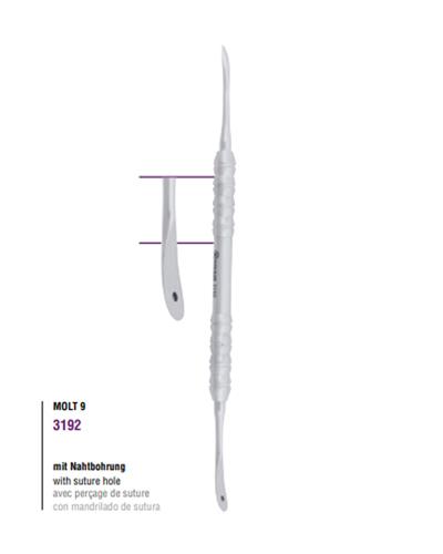 Doğrusal Oval/Sivri Periost Elevatörü ALLEN
