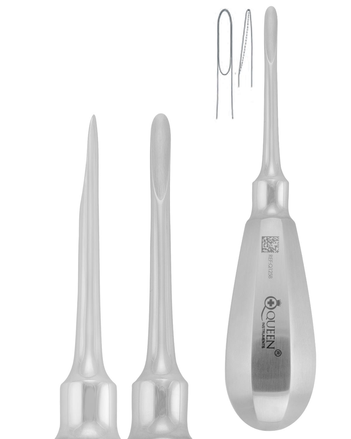 Düz Bien Elevatör Bien Fig 2 4mm 13cm