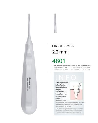 Düz Bien Elevatör LINDO-LEVIEN 2.2mm