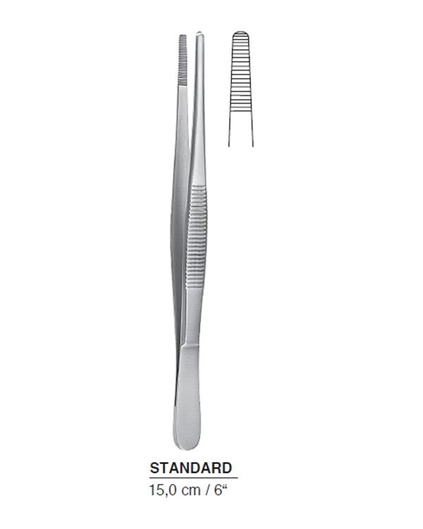 Düz Dişli Penset Standart 15cm