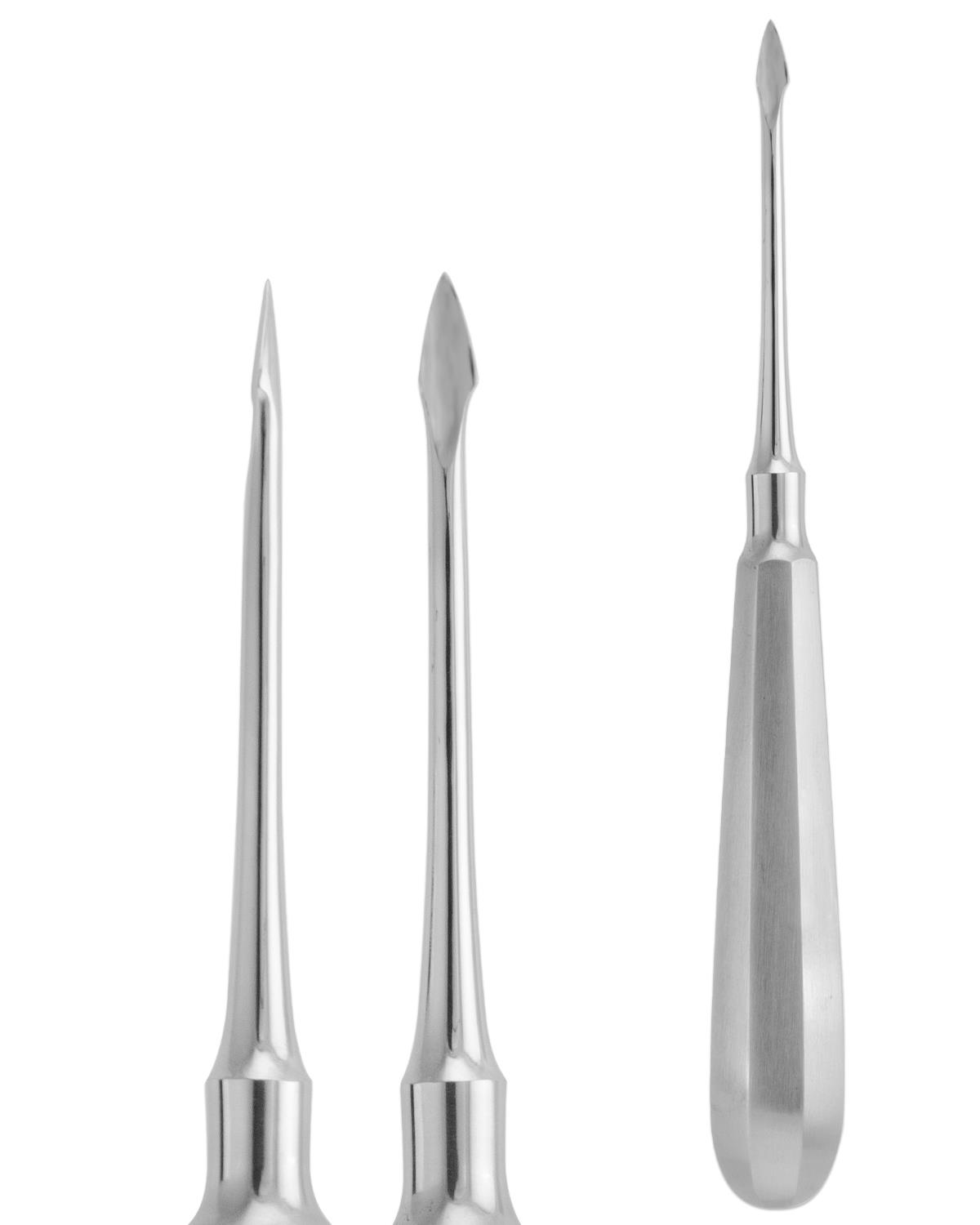 Düz Ok Uçlu Elevatör Bernard 4mm 14cm