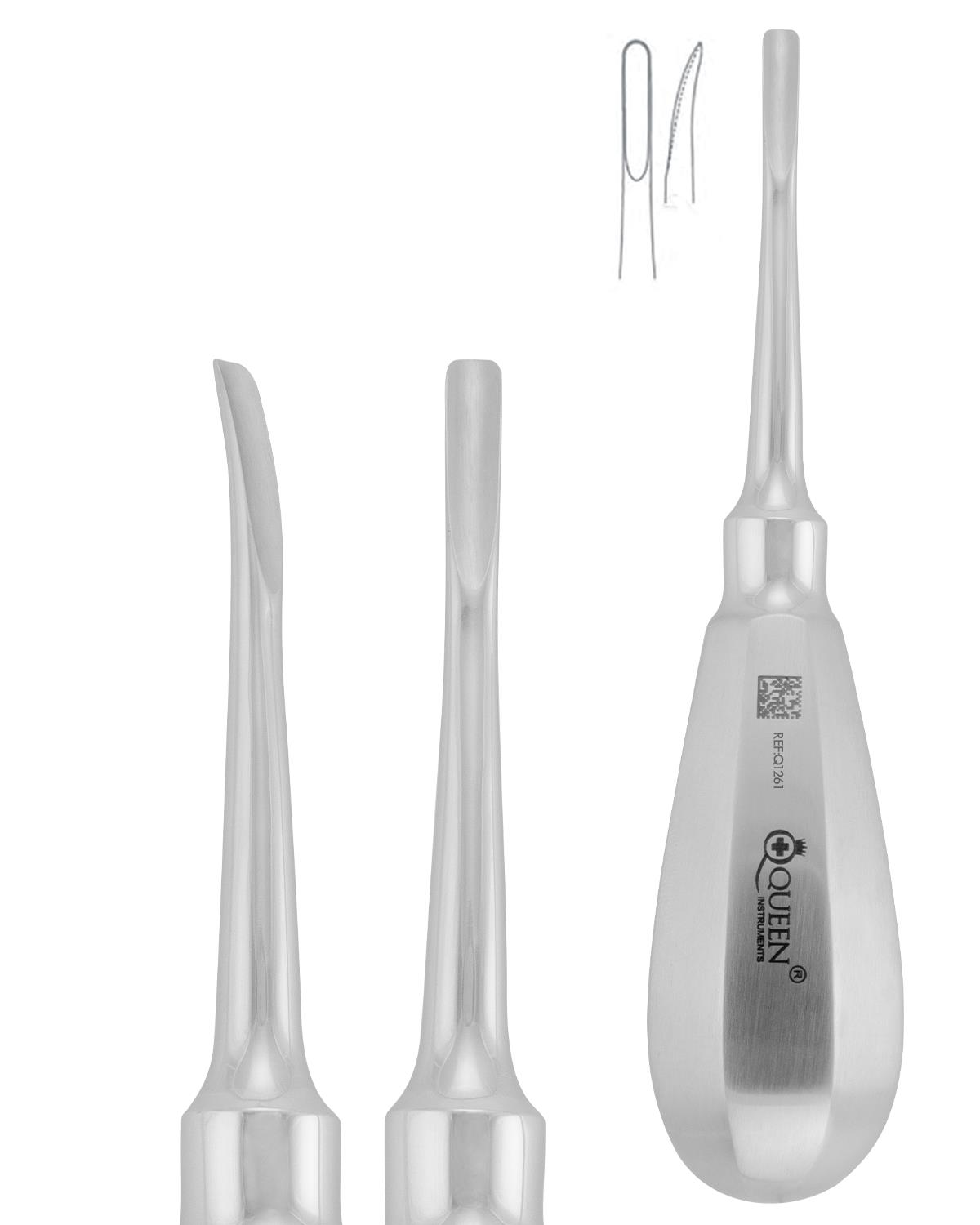 Eğri Bien Elevatör Bien Fig 2A 4mm 13cm