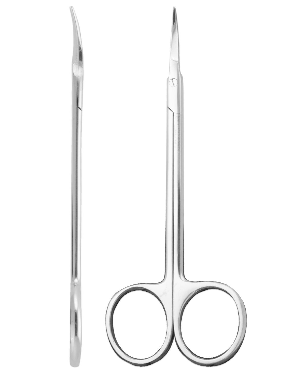 Eğri Cerrahi Makas Iris 11,5cm