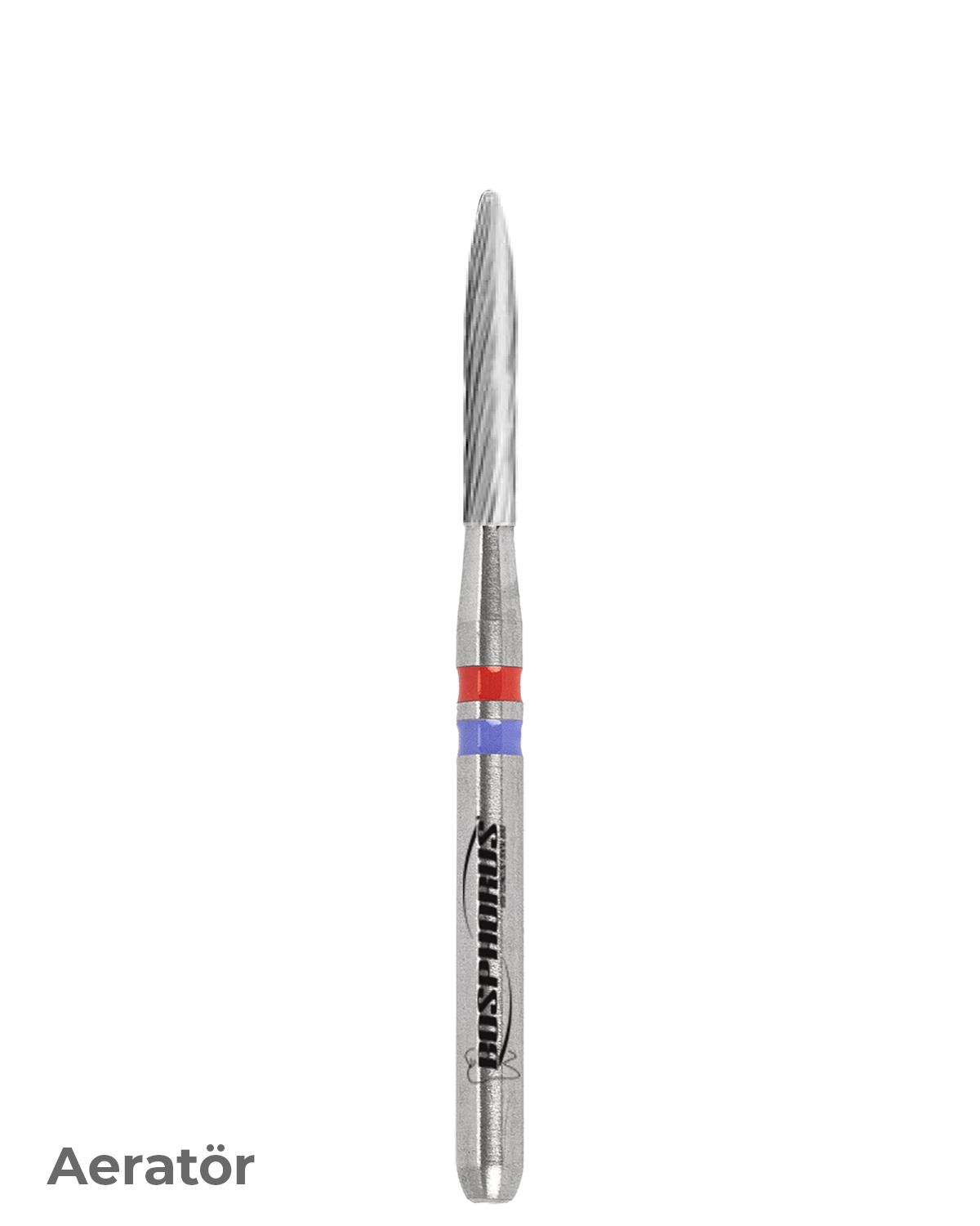 FBCF48LB Aeratör Tungsten Karbit Alev Uçlu, Bitirme Frez