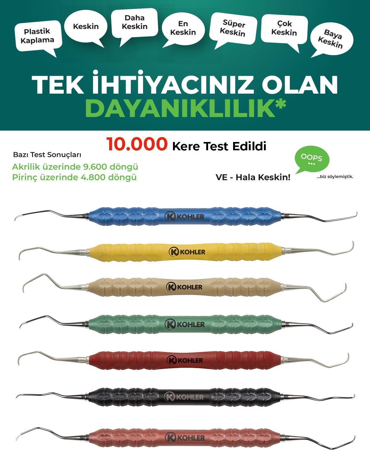 Gracey Küret DURABILITY Mini Gracey 7 Ad./Kaset