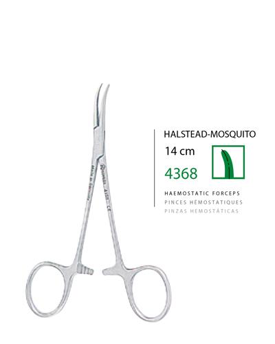 Hemostat (Klemp) Halsted-Mosquito 14cm