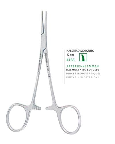 Hemostat (Klemp) Halsted-Mosquito 14cm
