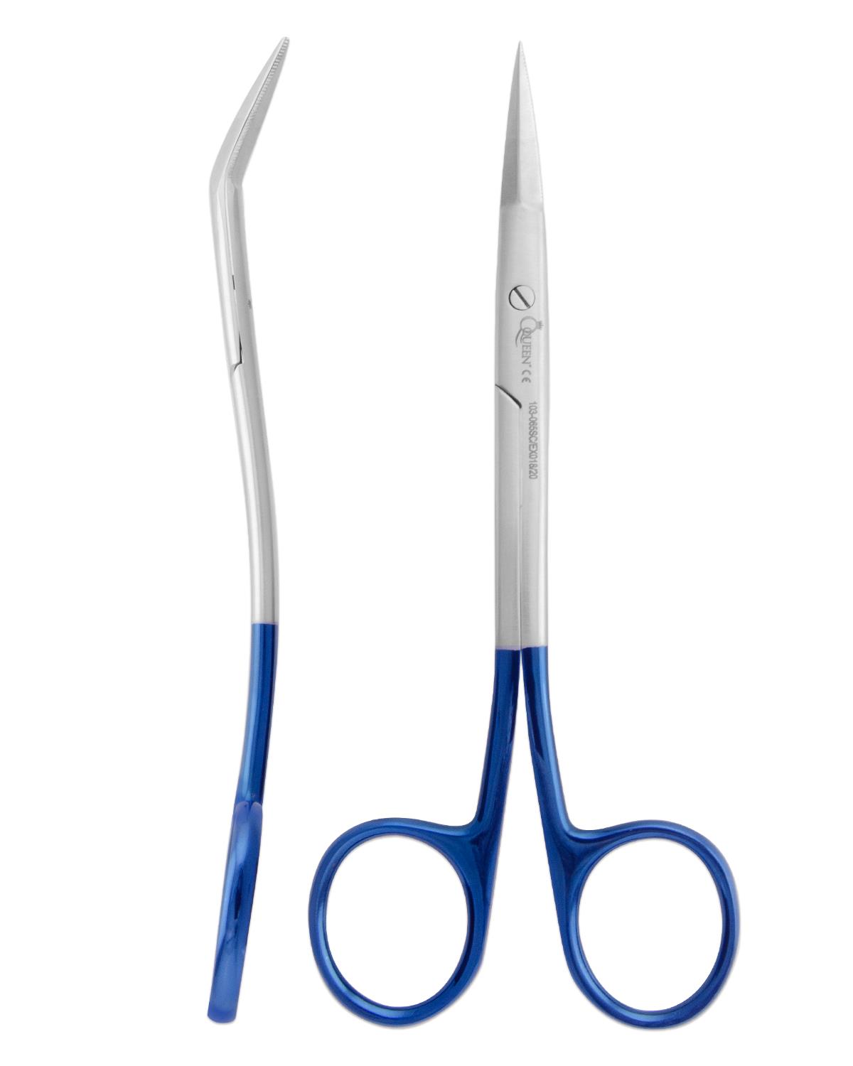 Super Cut (Tırtıklı) S Eğri Cerrahi Makas Dean 13,5cm