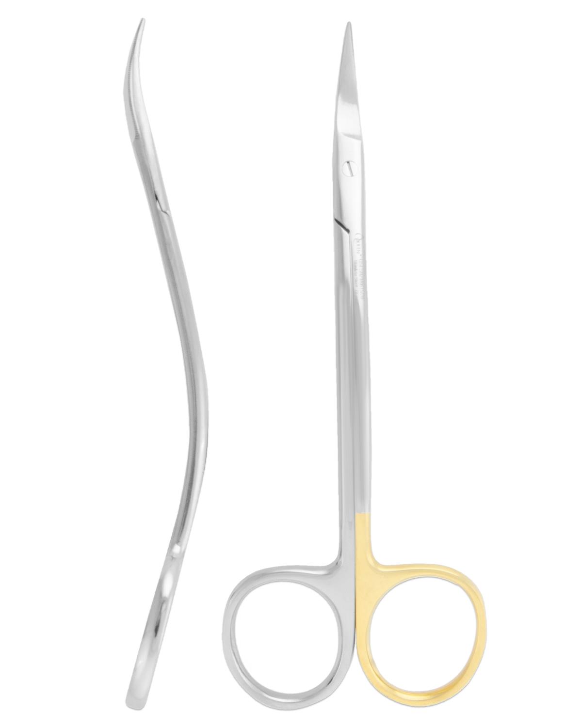 Super Cut (Tırtıklı) S Eğri Cerrahi Makas Dean 11,5cm