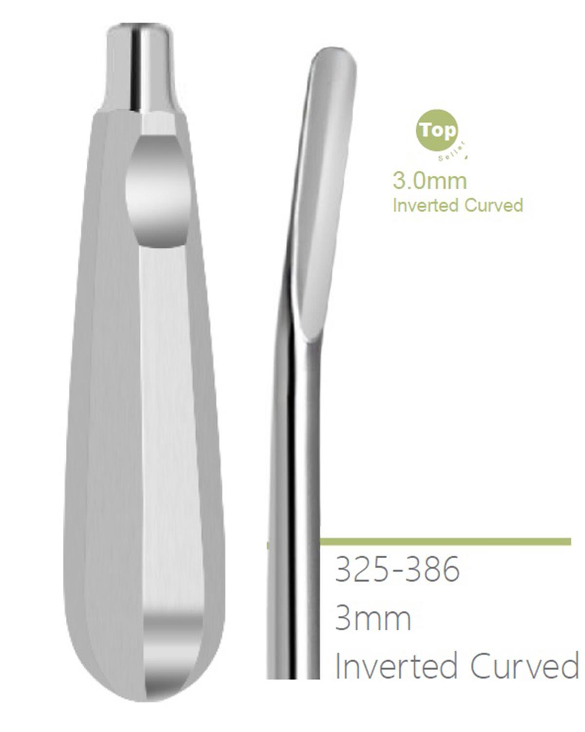 Ters Eğri Lüxatör Elevatör Lüxatör 3mm 16cm
