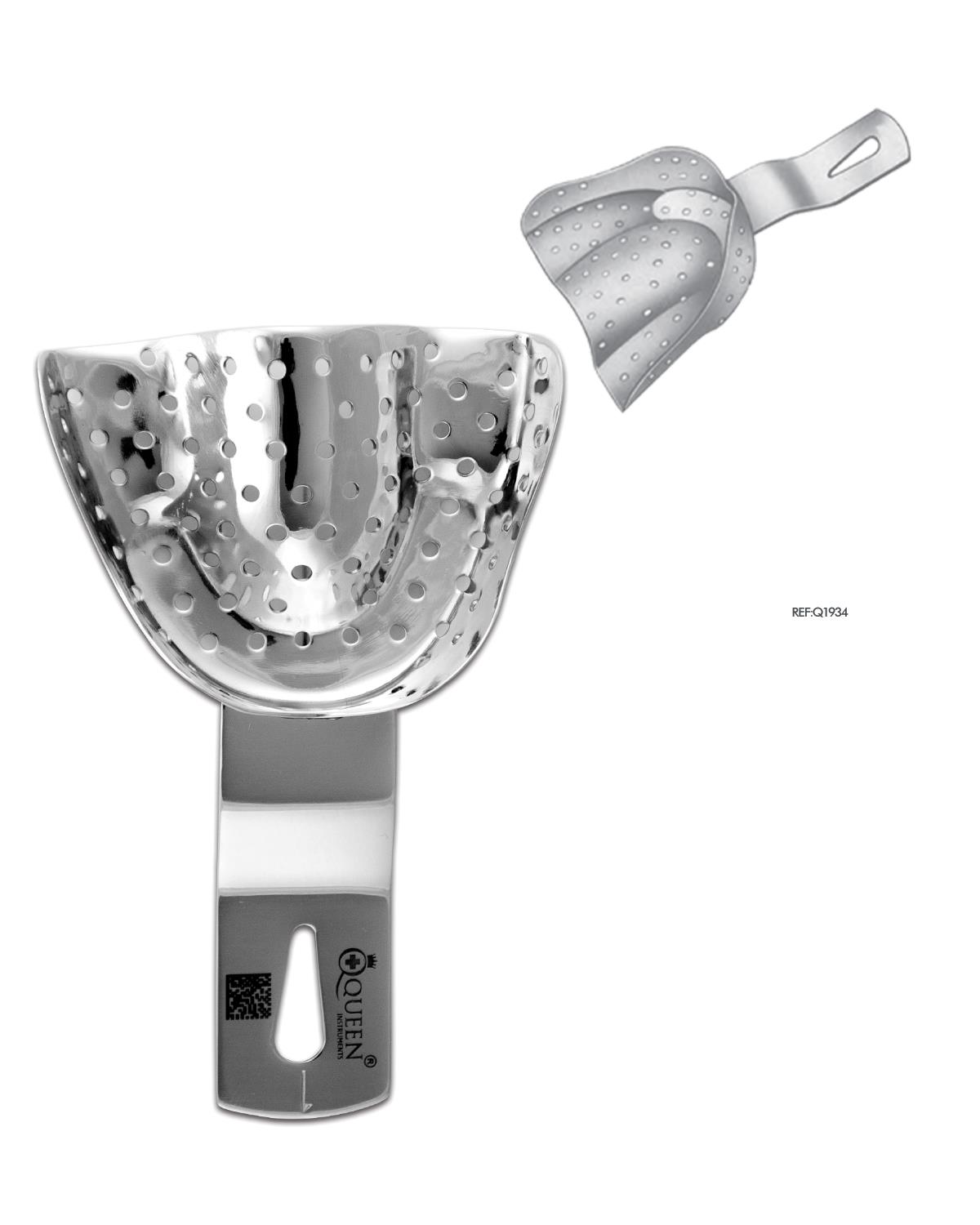 Üst Ön Dişli, Arka Dişsiz (Kenedy) Ölçü Kaşiğı fig. 2 10cm