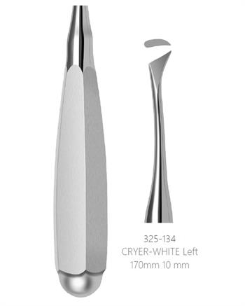 Sol Cryer Elevatör Cryer-White 10mm 17cm