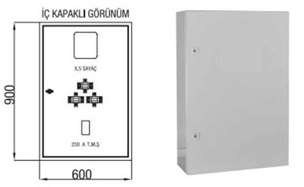 パナセ ９箱 ÇETİNKAYA ÇP 5229 60X80X26,5 Fiyatı - Elektro Malzeme