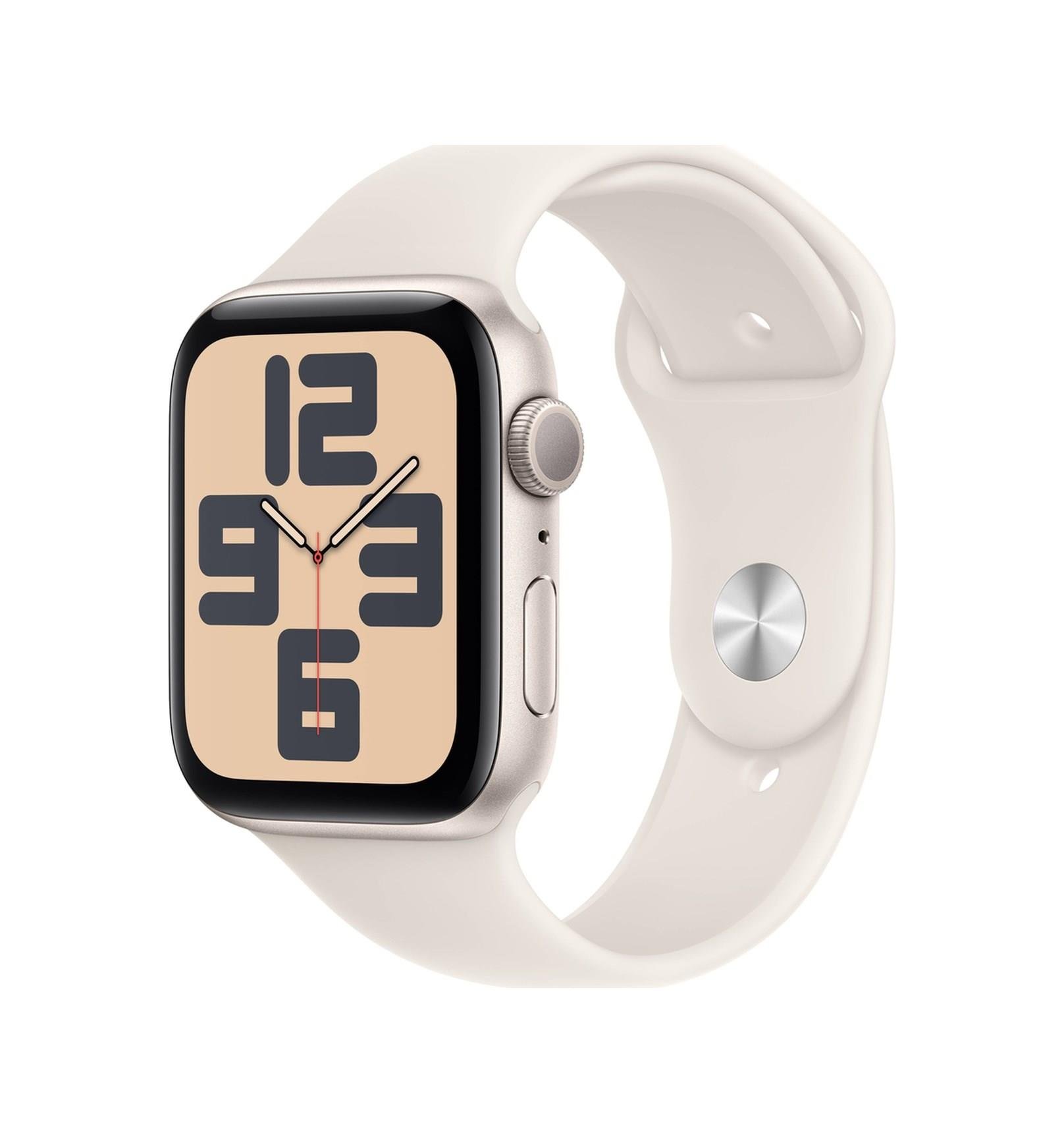Apple Watch SE 40 mm Spor Kordon MXEG3TU/A M/L (Apple Türkiye Garantili) Yıldız Işığı 