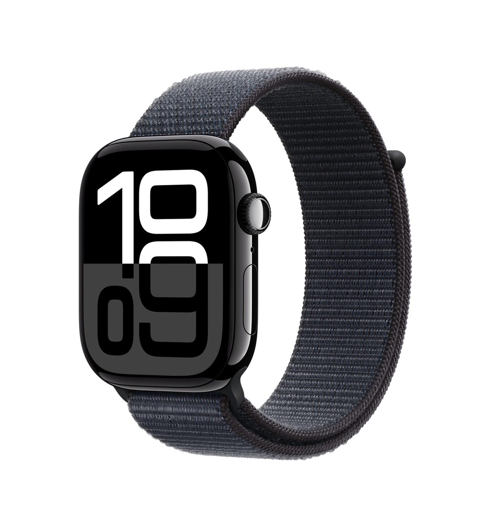 Apple Watch Series 10 46 MM Kasa Spor Loop Akıllı Saat (Apple Türkiye Garantili) Siyah - Mor