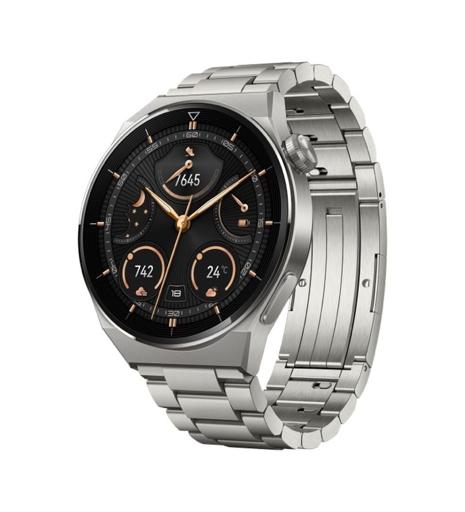 Huawei Watch GT3 Pro 46 MM Akıllı Saat (Huawei Türkiye Garantili) Titanyum Titanyum
