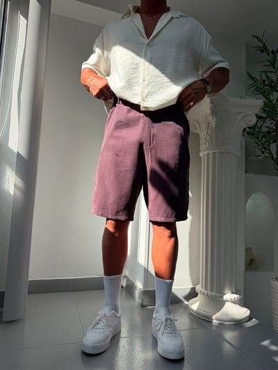 Bordo RL Modal Kumaş Şort
