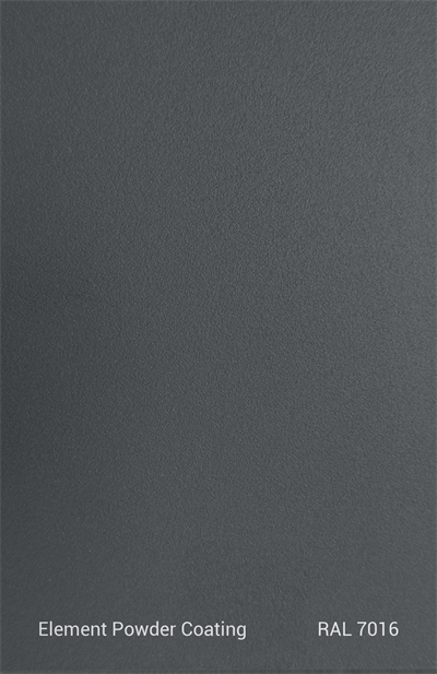 PE TGIC RAL 7016 TEXTURE