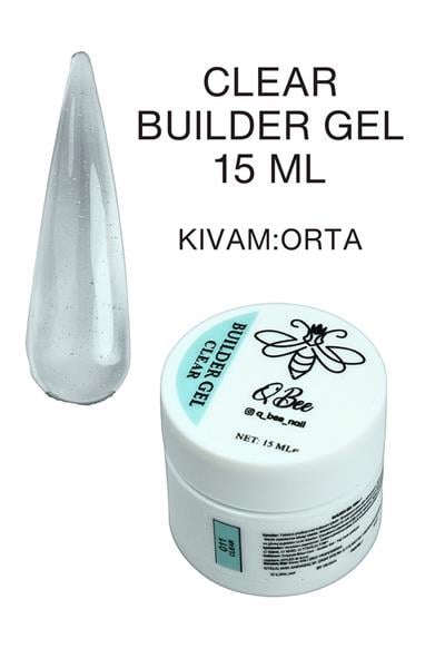 15ml Protez Tırnak Jeli Builder Clear