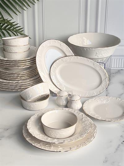  İris Gold Yemek Takımı 28 Parça 6 Kişilik