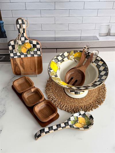 Amarillo Emaye Mango Mutfak Seti 9 Parça