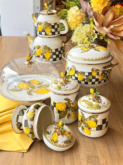 Amarillo Emaye Mutfak Seti 13 Parça
