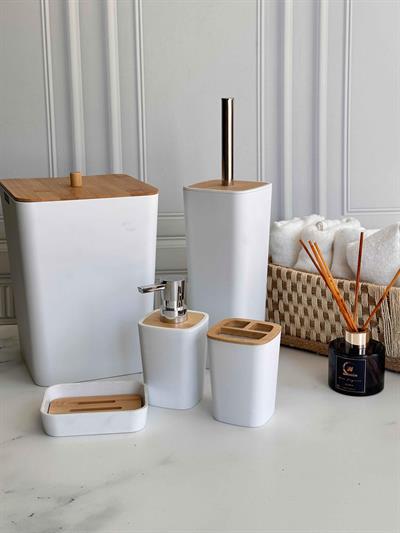 Braga Banyo Seti White Silver 7 Parça